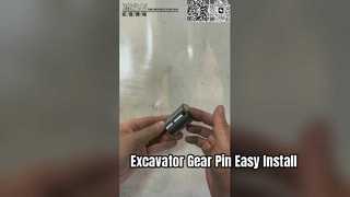 20X-26-21230 কালো রঙের PC60-5 খননকারীর সুইং গিয়ার পিন, সহজে স্থাপনযোগ্য
