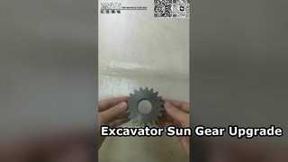 YN32W01007P1 উচ্চ নির্ভুলতা SK200-5 এক্সক্যাভেটর সুইং 1 স্টেজ সান গিয়ার হেভি-ডিউটি ​​এক্সকাভেটর মেশিনের জন্য