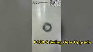 201-26-61220 PC60-6 সুইং ড্রাইভ এক্সক্যাভেটর খুচরা যন্ত্রাংশের জন্য খননকারী সুইং প্ল্যানেট গিয়ার
