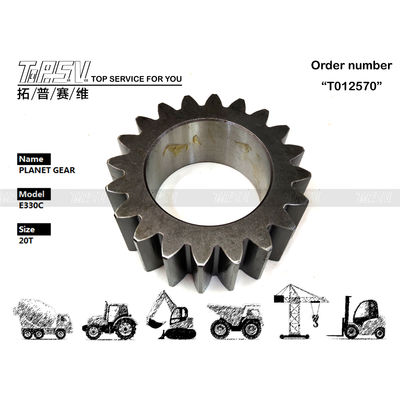 7Y-0663 কম শব্দ বৃত্তাকার E330C Excavator ভ্রমণ 3 পর্যায় গ্রহীয় গিয়ার জন্য ক্রলার Excavator অপারেশন দক্ষতা