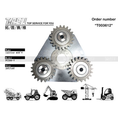 PC200-7 খনন সরঞ্জাম জন্য Excavator Swing 1 স্টেজ ক্যারিয়ার ASSY