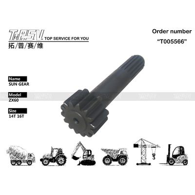 0922107 ZX60 খননকারীর ভ্রমণ 1 স্টেজ সান গিয়ার গিয়ার বক্স যন্ত্রপাতির মেরামতের দোকানের জন্য