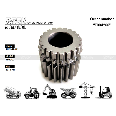 2401P1321 খননকারী সুইং ২ স্টেজ সান গিয়ার, ইস্পাত যন্ত্রপাতি এবং খননকারী যন্ত্রপাতির রক্ষণাবেক্ষণের জন্য