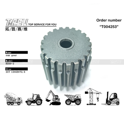 3051678 Excavator Machinery High Precision EX60-2 Excavator Swing 2 Stage Sun Gear for Machinery Excavator যন্ত্রপাতিগুলির জন্য সূর্যের গিয়ার