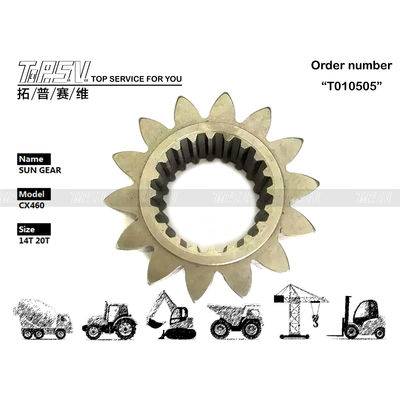 আকারের উপর নির্ভরশীল CS460 খননকারীর সুইং ১ পর্যায়ের সান গিয়ার, উচ্চ স্থায়িত্বের জন্য খননকারী ট্রান্সমিশন সিস্টেম