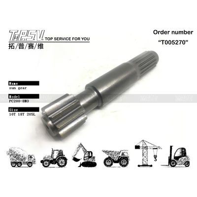 নির্মিত PC200-8MO এক্সক্যাভেটর ট্র্যাভেল 1 স্টেজ সান গিয়ার প্ল্যানেটারি রিডাক্টর সহ