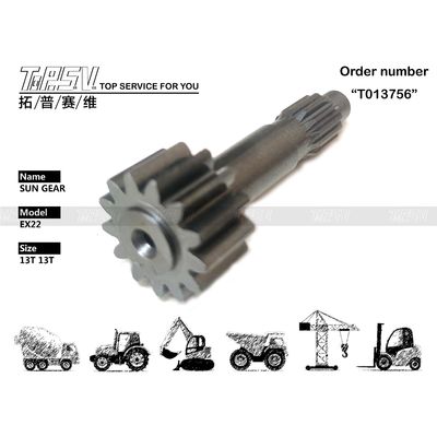 মেশিন মেরামত দোকান গিয়ার অয়েল ব্ল্যাক EX22 খননকারীর ভ্রমণ ১ পর্যায় সান গিয়ার রঙে রক্ষণাবেক্ষণ