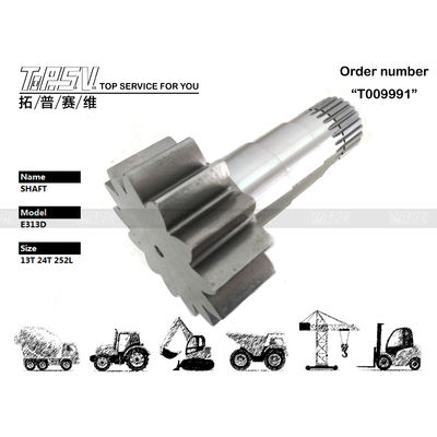 353-0539 উচ্চ স্থায়িত্ব অন্যান্য E312D খননকারী সুইং হ্রাসকারী পিনিয়ন, চিত্র এবং তাপ চিকিত্সা সহ