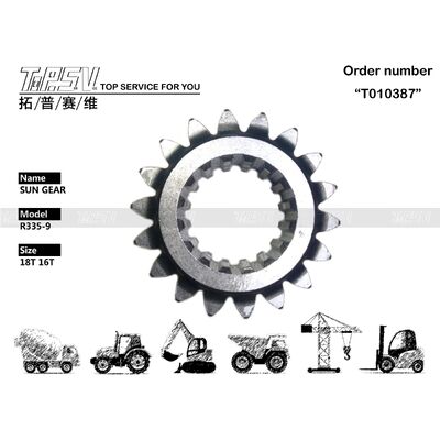 XKAQ-00456 গিয়ার অয়েল রক্ষণাবেক্ষণ R335-9 এক্সকাভেটর সুইং ১ স্টেজ সান গিয়ার বক্স ভারী দায়িত্বপূর্ণ টেকসই উপাদান জলবাহী এক্সকাভেটর প্রতিস্থাপনের জন্য উপযুক্ত