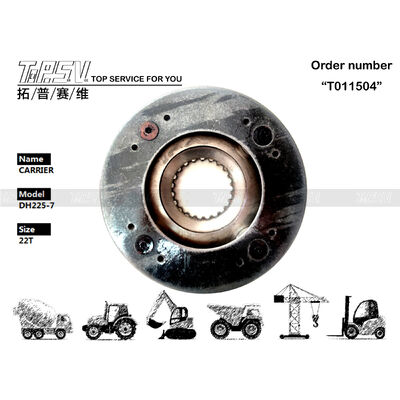 100502-00001 কালো DH225-7 এক্সক্যাভেটর সুইং 1 স্টেজ ক্যারিয়ার গিয়ার জাল ইনস্টলেশন বৈশিষ্ট্যযুক্ত ভারী মেশিনের জন্য উপযুক্ত টেকসই এবং দীর্ঘস্থায়ী