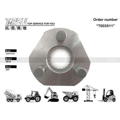 2413N459F1 SK06 Excavator Swing 1 Stage Carrier Device এর সাথে সামঞ্জস্যপূর্ণ Excavator Mobility এর জন্য শক্তিশালী নকশা প্যাকিংয়ের আকার প্যাকিংয়ের ধরন উপর নির্ভর করে