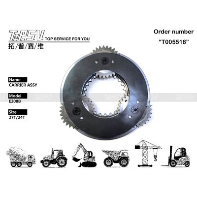 E200B এক্সক্যাভেটর ট্রাভেল 1 স্টেজ ক্যারিয়ার অ্যাসি পার্টস ট্র্যাভেল ড্রাইভ এক্সক্যাভেটর খুচরা যন্ত্রাংশ
