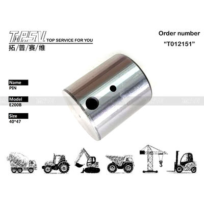094-1510 099-0201 গিয়ার পিন ব্যবহার করুন E120B E200B 40*47