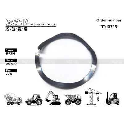 LA00848 কেস CX290/B CX300C CX330 CX350 OD43 এর জন্য এক্সক্যাভেটর সুইং স্প্রিং ব্যবহার