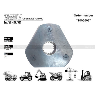 PH15V00012S003 প্ল্যানেটারি গিয়ার ক্যারিয়ার ভ্রমণ ১ম পর্যায় CATERPILLAR SK55 এর জন্য