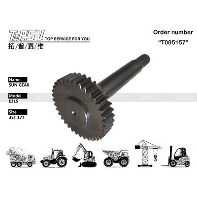 ট্র্যাভেল 1 স্টেজ E315A Excavator সান গিয়ার জন্য ট্রান্সমিশন সিস্টেম 102-6520