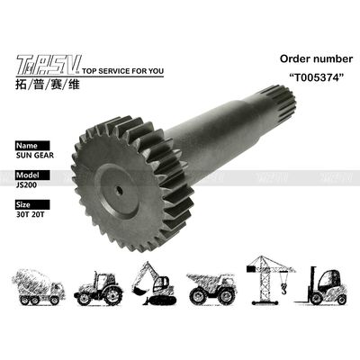 JS200 Excavator Sun Gear In Transmission 20/951592 মেরামত জন্য পরিধান প্রতিরোধের