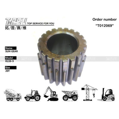 R220-9 Excavator Sun Gear Travel 2Stage 39Q6-42240 তেল রক্ষণাবেক্ষণ সহ