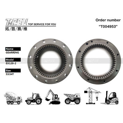 2028037 Excavator Ring Gear Black Planetary Gearbox Parts For HITACHI EX120-2