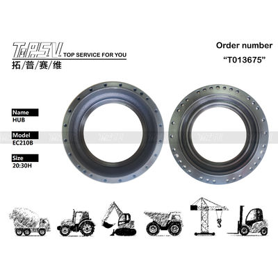উচ্চ নির্ভুলতা ইস্পাত EC210B Excavator ভ্রমণ চূড়ান্ত ড্রাইভ হাব VOE14522475