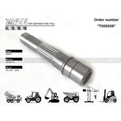 ভারী দায়িত্ব হাইড্রোলিক ZX200-3 Excavator ভ্রমণ মোটর শ্যাফট 2049166 স্টক ইন