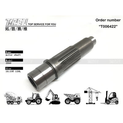 0629801 ZX60 Excavator Final Drive Shaft for Excavator Transmission System (এক্সক্যাভেটর ট্রান্সমিশন সিস্টেমের জন্য এক্সক্যাভেটর ফাইনাল ড্রাইভ শ্যাফ্ট)