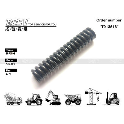 0682307 Excavator Machinery K3V280 Excavator গিয়ার মেশিং ইনস্টলেশনের সাথে ব্যবহৃত হাইড্রোলিক পাম্প স্প্রিং