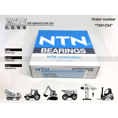 708-8H-12151 Excavator Tapered Roller Bearing 32012XU ভ্রমণ মোটরের জন্য