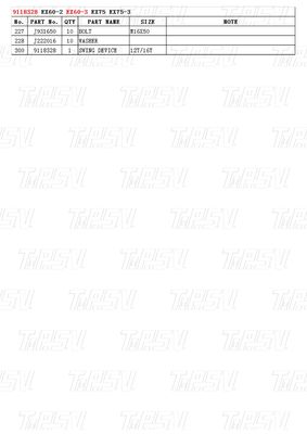 9118328 EX60-3 Excavator Swing Drive Catalog মোটর পার্টস প্ল্যানেটারি গিয়ার রিডাক্টর সহ