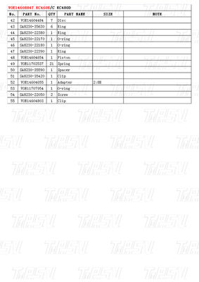 কাস্টম রং VOE14608847 খননকারী ভ্রমণ ড্রাইভ ক্যাটালগ গিয়ার বক্স বোল্ট-অন ইনস্টলেশন এবং শীর্ষ কর্মক্ষমতা