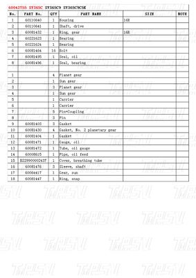 60042755 SY365C Excavator Swing Drive Catalog মোটর বোল্ট-অন ইনস্টলেশন