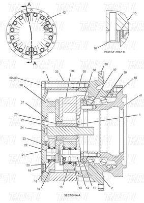 কালো হাইড্রোলিক 191-3234 E320B Excavator ভ্রমণ ড্রাইভ ক্যাটালগ মোটর ভারী সরঞ্জাম মেরামতের জন্য