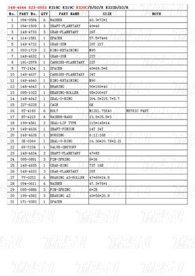 ব্ল্যাক বোল্ট-অন 148-4644 523-0553 E320C এক্সক্যাভেটর সুইং ড্রাইভ মেশিন মেরামতের জন্য ক্যাটালগ হাইড্রোলিক ড্রাইভ