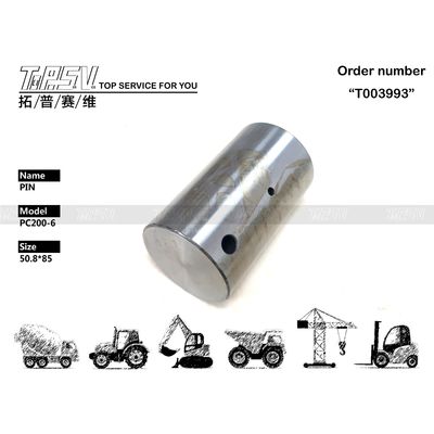শক্তি 20Y-26-21320 PC200-6 এক্সক্যাভেটর সুইং 2 স্টেজ পিন স্টিল কালো রঙ মেশিন মেরামতের দোকানগুলির জন্য সহজেই ইনস্টল করা যায়