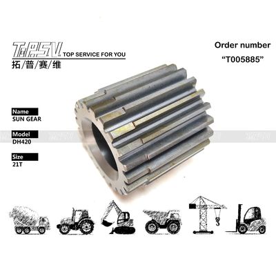 স্থায়িত্ব কালো ইস্পাত DH420-7 খননকারী ভ্রমণ 2 পর্যায় সান গিয়ার ড্রাইভ মোটর হাইড্রোলিক মোটর ড্রাইভের জন্য