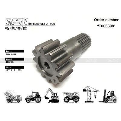 133594 উচ্চ নির্ভুলতা SOLAR220 Excavator Sun Gear For Excavator Transmission System Within Dealt Bag Transport Packaging