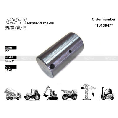 39Q6-42300 পাওয়ার ট্রান্সমিশন R220-9 Excavator Travel 1 Stage Gear Pin