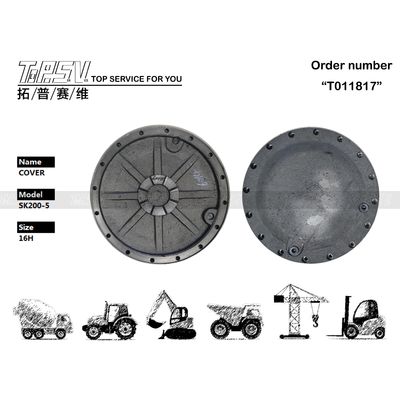2414N4376 প্যাকেজিং টাইপ উপর নির্ভর করে SK200-5 Excavator চূড়ান্ত ড্রাইভ কভার বিতরণ ব্যাগ পরিবহন প্যাকেজিং ইস্পাত