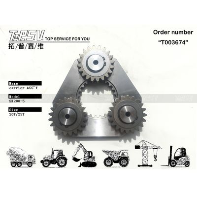 SK200-5 এক্সক্যাভেটর সুইং 1 স্টেজ ক্যারিয়ার Assy Excavators জন্য