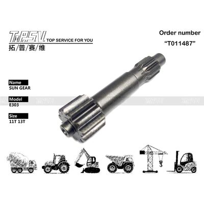 মেশিন মেরামত কর্মশালা জন্য E303 Excavator ভ্রমণ 1 পর্যায় সান গিয়ার গিয়ার বক্স