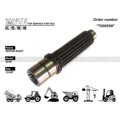 150-0826 বিক্রয় ব্যাগ E303 Excavator Travel Motor Shaft Parts in Transport Packaging for Machinery Repair Shops যন্ত্রপাতি মেরামতের কারখানার জন্য পরিবহন প্যাকেজিং
