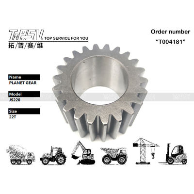 হাইড্রোলিক মোটর ড্রাইভ JS200 Excavator Swing 2 Stage Planet Gear Reducer Gear Parts for Low Noise Level and Long Lasting