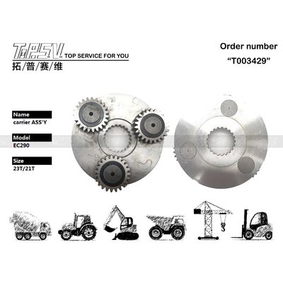 SA7118-38400 হাইড্রোলিক মোটর ড্রাইভ ভারী দায়িত্ব EC290 Excavator Swing 1 Stage Carrier ASSY for Energy Mining অ্যাপ্লিকেশন