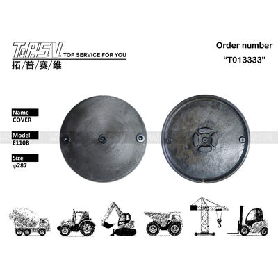 1R-5469 কালো রঙ E110B সমন্বয়কারী হুন্ডাই ব্র্যান্ড এবং মডেলের জন্য এক্সক্যাভেটর ফাইনাল ড্রাইভ কভার উচ্চ স্থায়িত্ব