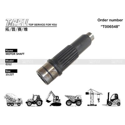 1R-5862 উচ্চ স্থায়িত্ব এবং দীর্ঘস্থায়ী E312 Excavator Travel Motor Shaft with Transport Packaging Dealed Bag