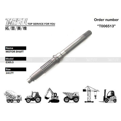 198-5023 পরিবহন প্যাকেজিং ডিলিং ব্যাগ E305 Excavator Travel মোটর শ্যাফ্ট উপলব্ধতা