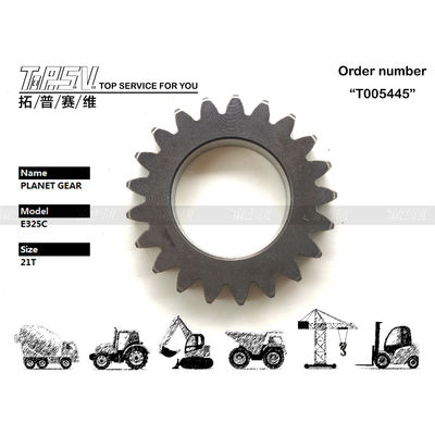 296-6230 দাঁত সংখ্যা দেখুন ইমেজ E336D Excavator Travel 1 Stage গিয়ার জাল এবং হাইড্রোলিক মোটর ড্রাইভ সহ গ্রহীয় গিয়ার
