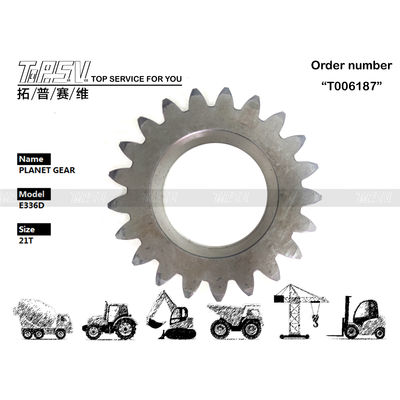 296-6184 E336D Excavator ভ্রমণ 3 স্টেজ প্ল্যানেটারি গিয়ার মসৃণ অপারেশন জন্য