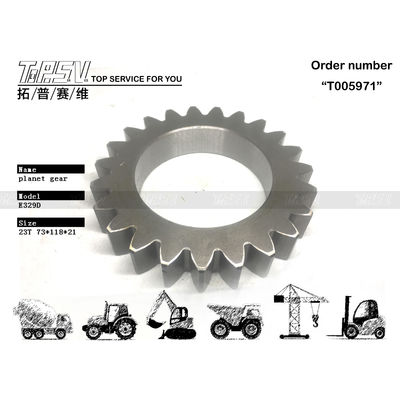 169-5592 সিলযোগ্য ব্যাগ পরিবহন প্যাকেজিং E325C Excavator Travel 2 Stage Planetary Gear with Depend On Packing Type QTY and Gear Meshing