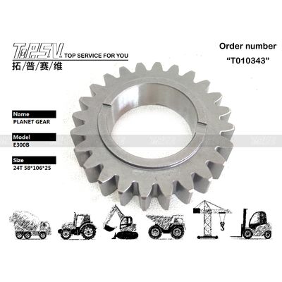 094-6437 সামঞ্জস্যতা E300B Excavator Travel 1st Stage Forging Technique এবং সিলযোগ্য ব্যাগ সহ গ্রহীয় গিয়ার পরিবহন প্যাকেজিং